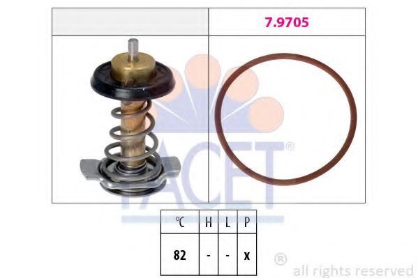 Termostat,lichid racire FIAT DUCATO bus (250, 290)