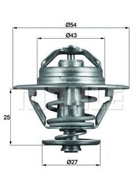 Termostat,lichid racire FIAT DUCATO caroserie (230