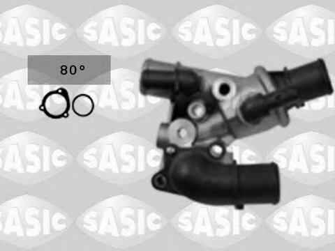 Termostat,lichid racire FIAT PUNTO (176), FIAT PALIO Weekend (178DX), FIAT STRADA pick-up (178E) - SASIC 9000053