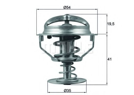 Termostat,lichid racire FORD FIESTA V (JH, JD) (2001 - 2010) MAHLE ORIGINAL TX 164 82D piesa NOUA