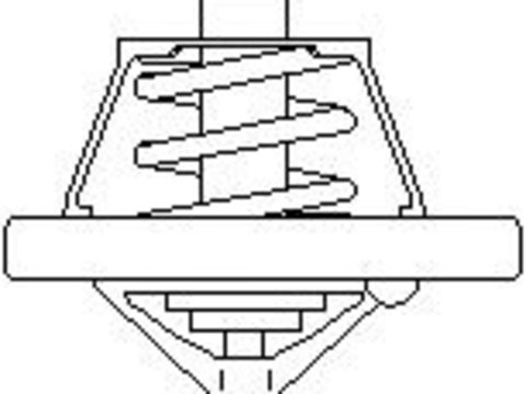 Termostat,lichid racire FORD FOCUS (DAW, DBW), FORD FOCUS Clipper (DNW), FORD FOCUS limuzina (DFW) - TOPRAN 301 890