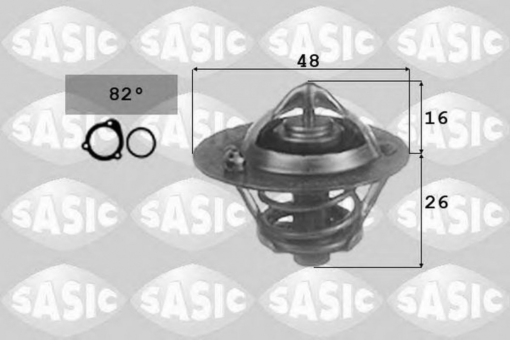 Termostat lichid racire FORD FOCUS II limuzina DA SASIC 3306025