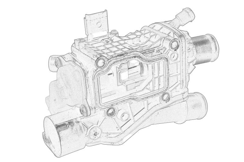 TERMOSTAT LICHID RACIRE ~ FORD FOCUS III Turnier 2