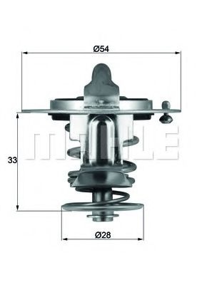 Termostat,lichid racire FORD MAVERICK (UDS, UNS) (