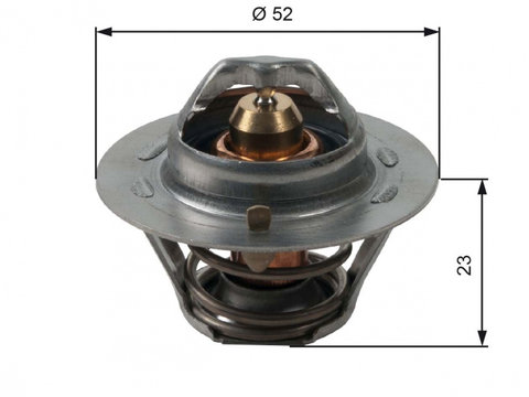 Termostat,lichid racire GATES TH14088G1