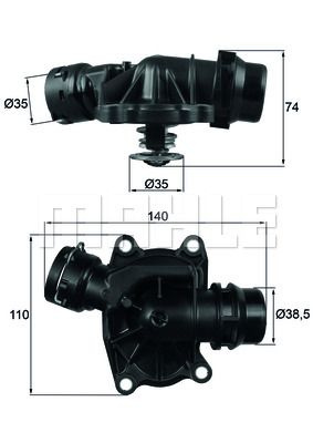 Termostat lichid racire # Land rover Range rover 2
