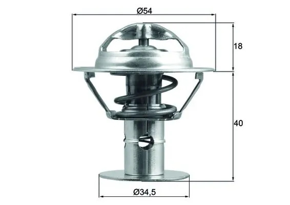 Termostat lichid racire MAHLE FORD MONDEO I Turnier (BNP) 1994-1996 - TX 180 86D