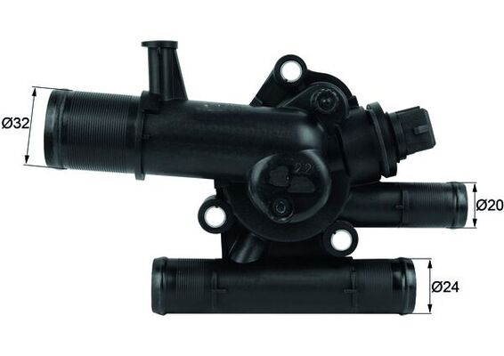 Termostat,lichid racire MAHLE TI 38 89 pentru SUZUKI GRAND VITARA II (JT, TE, TD) 2005-2015