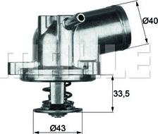 Termostat lichid racire - MAHLE TI2187