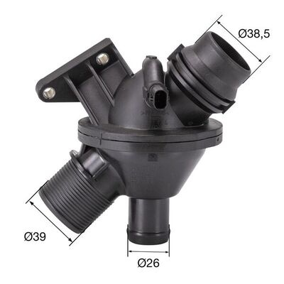 Termostat,lichid racire MAHLE TM25108 la BMW 3 Gran Turismo (F34) 2012 2013 2014 2015 2016