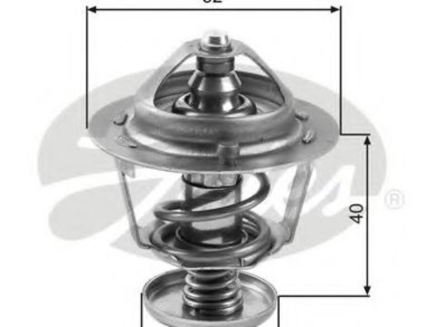 Termostat,lichid racire MAZDA 6 (GG) (2002 - 2008) GATES TH24782G1 piesa NOUA