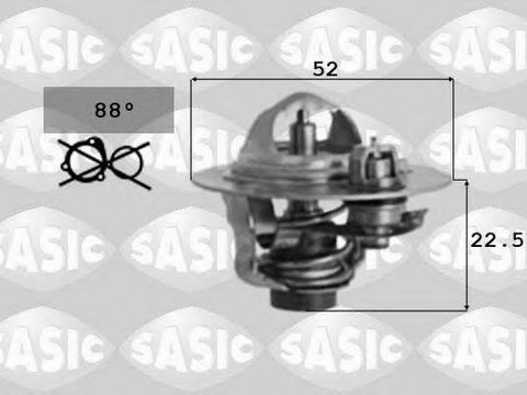 Termostat,lichid racire MAZDA FAMILIA V (BA), MAZDA FAMILIA V (BA), MAZDA 30X (EC) - SASIC 9000089