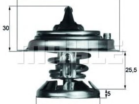 Termostat lichid racire MERCEDES 85C W124/W201/W210 - Cod intern: W20166362 - LIVRARE DIN STOC in 24 ore!!!