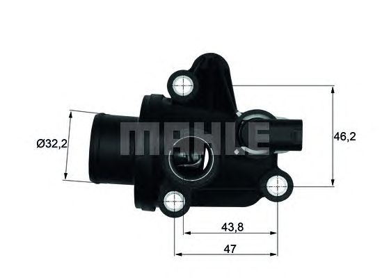 Termostat lichid racire MERCEDES 87C W168 BENZYNA - Cod intern: W20166219 - LIVRARE DIN STOC in 24 ore!!!