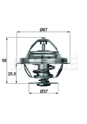 Termostat,lichid racire MERCEDES-BENZ 100 bus (631