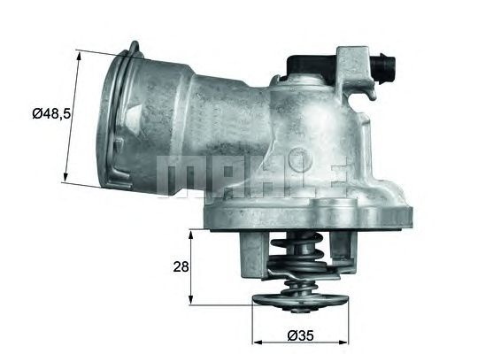 Termostat lichid racire MERCEDES-BENZ C-CLASS (W204) - Cod intern: W20166306 - LIVRARE DIN STOC in 24 ore!!!