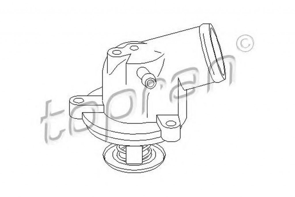 Termostat lichid racire MERCEDES-BENZ E-CLASS combi S210 TOPRAN 109892