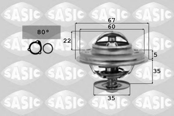 Termostat,lichid racire MERCEDES-BENZ KOMBI Break (S123), MERCEDES-BENZ G-CLASS (W460), BMW Z1 - SASIC 9000337