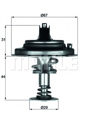 Termostat lichid racire # Mercedes-benz Sl 1992 19