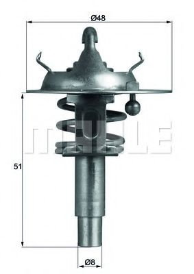 Termostat,lichid racire MERCEDES-BENZ SLK (R171) (