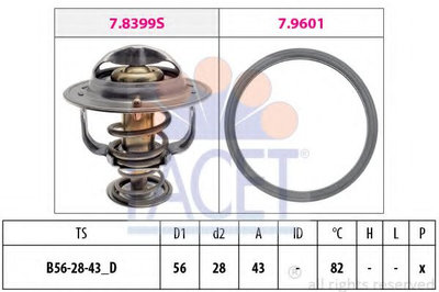 Termostat,lichid racire MITSUBISHI LANCER SPORTBAC