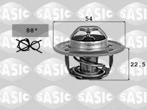 Termostat,lichid racire NISSAN MARCH II (K11) - SASIC 9000727