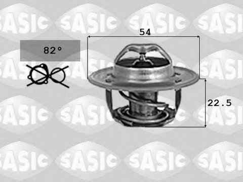 Termostat,lichid racire NISSAN MARCH II (K11) - SASIC 9000726