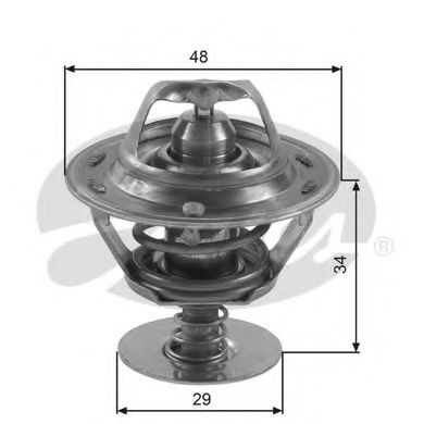 Termostat,lichid racire NISSAN PRIMERA (P10) (1990