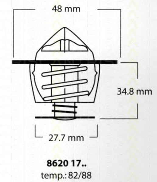 Termostat lichid racire NISSAN PRIMERA Traveller W