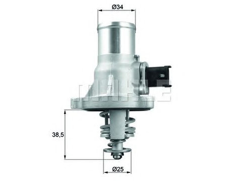 Termostat lichid racire OPEL 105C ASTRA G/H - Cod intern: W20166317 - LIVRARE DIN STOC in 24 ore!!!