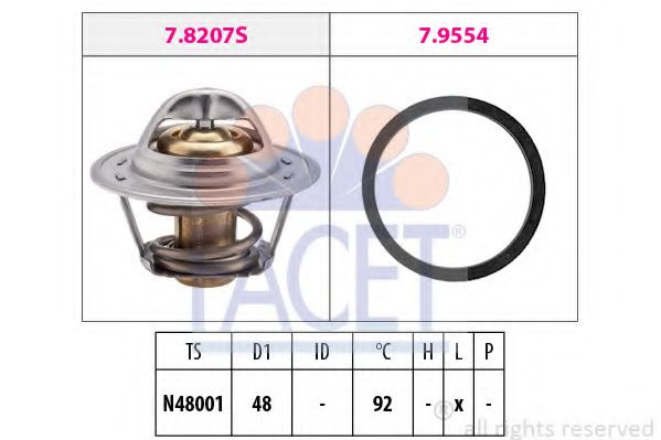 Termostat,lichid racire OPEL ASTRA F CLASSIC hatch