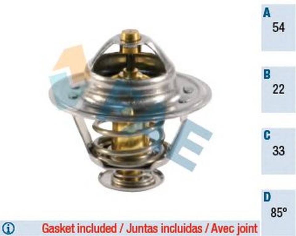 Termostat lichid racire OPEL ASTRA G limuzina F69 FAE 5307585