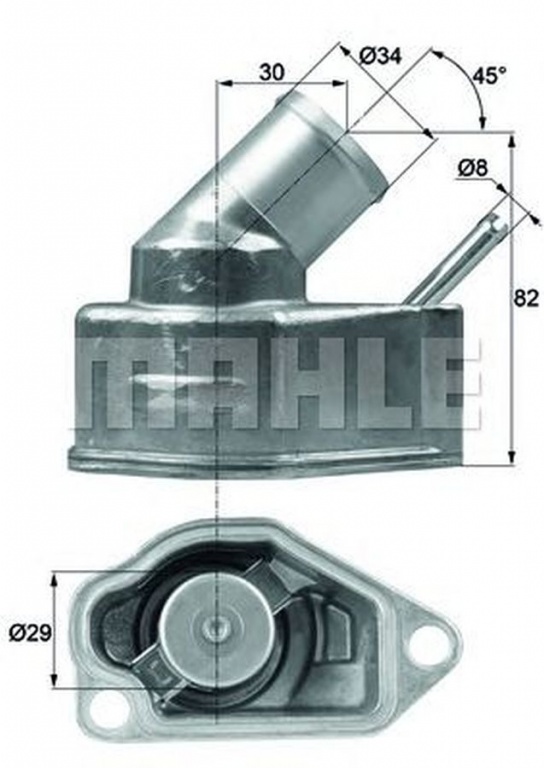 Termostat lichid racire OPEL ASTRA H combi L35 MAH