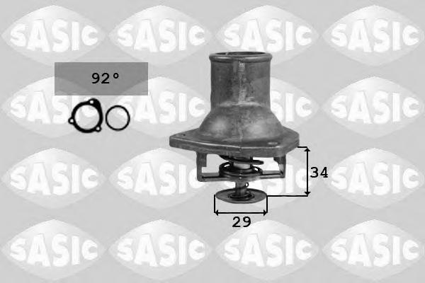 Termostat,lichid racire OPEL OMEGA A combi (66_, 67_), OPEL OMEGA A (16_, 17_, 19_), OPEL OMEGA B combi (21_, 22_, 23_) - SASIC 9000297