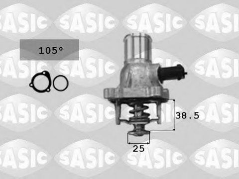 Termostat,lichid racire OPEL VECTRA C, OPEL MERIVA, OPEL VECTRA C combi - SASIC 3306054