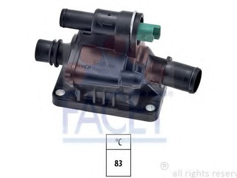 Termostat,lichid racire PEUGEOT 107 (2005 - 2016) FACET 7.8486 piesa NOUA