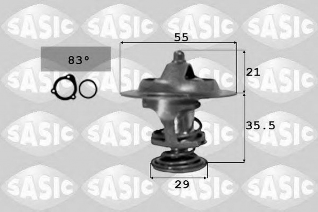 Termostat lichid racire PEUGEOT 307 SW 3H SASIC 3381231