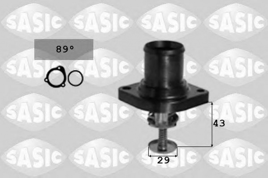 Termostat lichid racire PEUGEOT 407 cupe 6C SASIC 3381A01