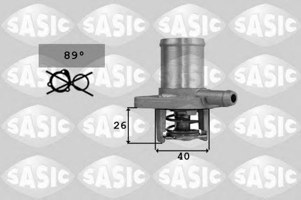 Termostat,lichid racire RENAULT CLIO (B/C57_, 5/357_), RENAULT TWINGO I (C06_), RENAULT KANGOO (KC0/1_) - SASIC 4000357