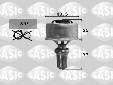 Termostat,lichid racire RENAULT EXTRA caroserie (F40_, G40_), RENAULT CLIO (B/C57_, 5/357_), RENAULT ESPACE Mk II (J/S63_) - SASIC 9000392