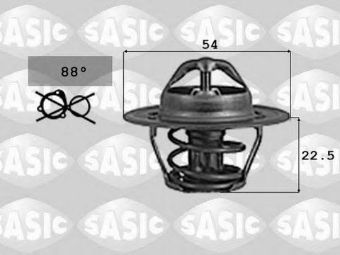 Termostat,lichid racire ROVER 100 / METRO (XP), ROVER 100 Cabriolet (XP), ROVER 200 hatchback (XW) - SASIC 9000742