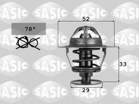 Termostat,lichid racire ROVER 800 cupe, ROVER 800 hatchback (XS), ROVER 800 (XS) - SASIC 9000039