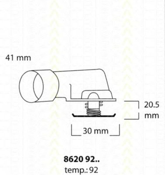 termostat lichid racire SAAB 9-5 combi Y