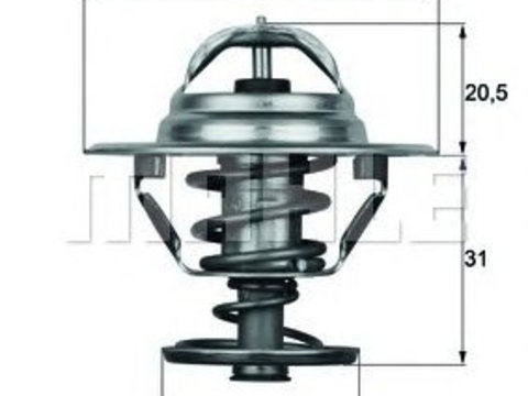 Termostat lichid racire SAAB 9-5 (YS3E) - Cod intern: W20166325 - LIVRARE DIN STOC in 24 ore!!!