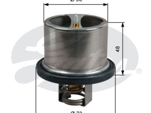 Termostat lichid racire TH51785G1 GATES pentru Vw Polo Vw Golf Vw Carat Vw Corsar Vw Passat Vw Quantum Vw Santana Iveco Eurotech Volvo Fm Volvo Fl Iveco Eurotrakker Iveco Stralis Iveco Trakker