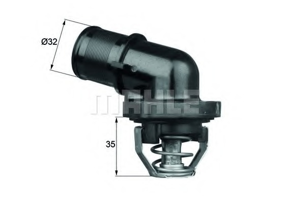 Termostat lichid racire TI 181 89 MAHLE pentru Peugeot 306 CitroEn Saxo CitroEn Berlingo Peugeot 106 Peugeot Partner Peugeot Ranch Peugeot Grand CitroEn C3 CitroEn C2 Peugeot 1007 CitroEn Nemo Peugeot Bipper