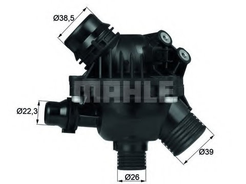 Termostat lichid racire TM 14 97 MAHLE pentru Bmw Seria 3 Bmw Seria 1 Bmw X3 Bmw Seria 5 Bmw Seria 6 Bmw Z4 Bmw Seria 7 Bmw X1