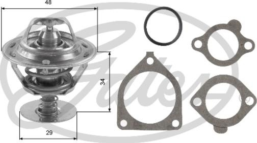 Termostat,lichid racire TOYOTA AVENSIS I (_T22_), 