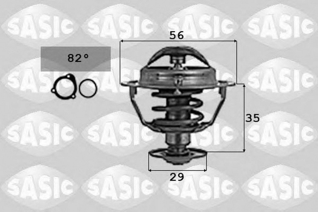 Termostat lichid racire TOYOTA PRIUS limuzina NHW11 SASIC 9000737