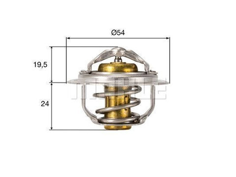 Termostat lichid racire TX 212 82D MAHLE pentru Audi Q5 Audi A4 Audi A6 Audi A5 Seat Exeo